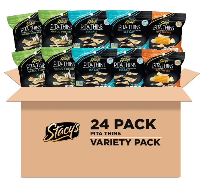 Stacy’s Pita Chips Variety Pack 24-Count Only $12  (Reg. $21)