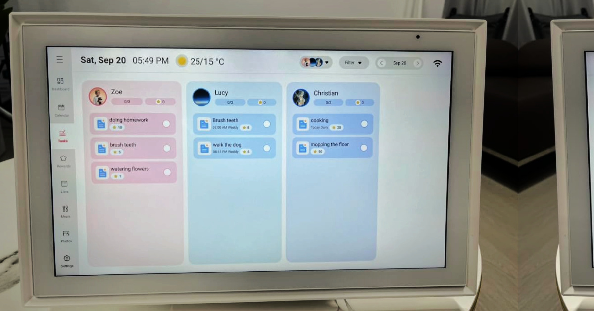 Digital Touchscreen Calendar Just $58 Shipped on Amazon (Reg. $160) | Hundreds Less than Skylight