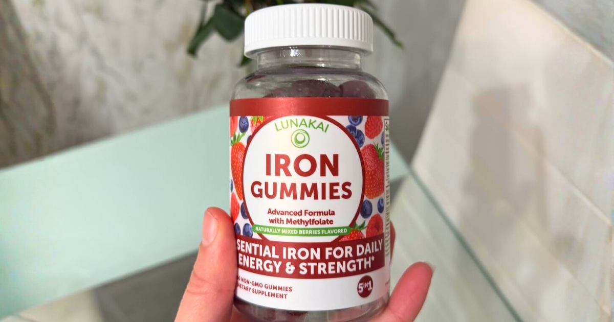 Lunakai Iron Gummies 60-Count Only $12.97 Shipped on Amazon (Reg. $32)