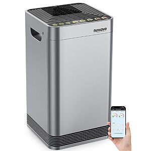Nuwave Whole House Air Purifiers, Oxypure Smart Air Purifier with 5 Stage Tower Structure Air Filter 2,934ft² spaces in 60 minutes $489.99