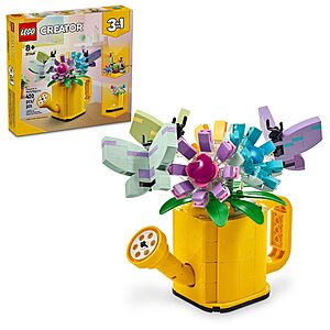 420-Piece LEGO Creator 3 in 1 Flowers in Watering Can Building Toy $23.95 + Free Shipping w/ Prime or on $35+