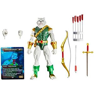 $17.49* | 6" Marvel Legends Series Magic The Gathering: Man-Wolf Action Figure Toy & Exclusive Foil Collectible Card Game Trading Card at Amazon