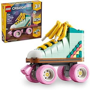 $23.95* | 342-Piece LEGO Creator: 3 in 1 - Retro Roller Skate (31148, 2024) at Amazon