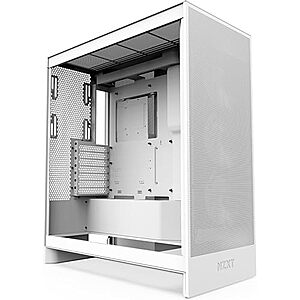 $79.99* | NZXT H7 Flow RGB ATX Mid-Tower PC Gaming Computer Case (White) at Amazon