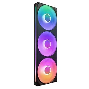 $49.99 | NZXT F360 RGB Core - 360mm Single-Frame Fan Unit with 3 x 120mm RGB Fans at Amazon