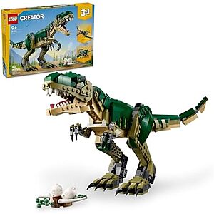 $47.95 | 626-Piece LEGO Creator: 3 in 1 - T. rex (31151, 2024) at Amazon