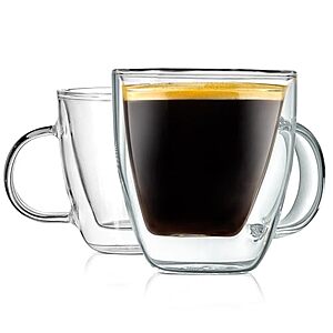 2-Pack 5.2-Oz NutriChef Espresso Cups $9