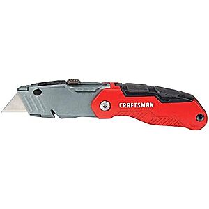 $6.82 | CRAFTSMAN Utility Knife, Folding & Retractable (CMHT10932) at Amazon