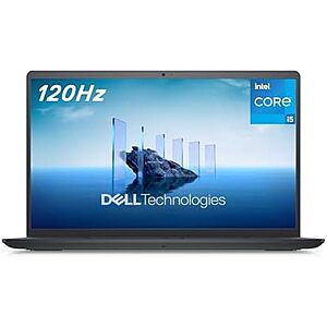[Lightning Deal] $329.97 | Dell Inspiron 3520 Laptop - 15.6-inch FHD 120Hz, Core i5-1235U, 8GB DDR4 RAM, 512GB SSD at Amazon