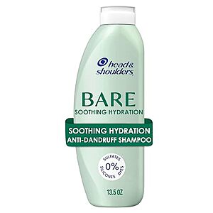 [SnS, AC] $5.49* | 13.5oz. Head & Shoulders Bare Soothing Hydration Shampoo w/ 1% Pyrithione Zinc at Amazon