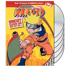 Naruto Uncut Season 1 / Volume 1 Box Set (DVD) $13.44 + Free Shipping w/ Prime or on $35+