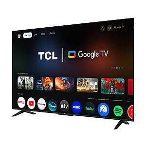 TCL 55" Q Series QLED 4K UHD HDR Smart Google TV (NEW 2025) - Dolby Vision, Dolby Atmos, Motion Rate 240, HDR 10+, Auto Game Mode - 55Q51K~$248 @ Walmart~Free Shipping Or Pickup!
