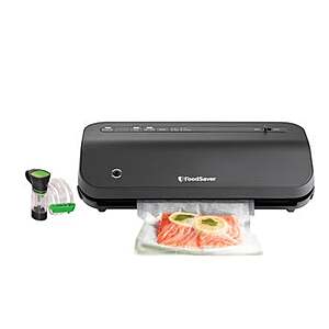 FoodSaver Preserve Vacuum Sealing System Starter Kit with Bags and Rolls $99.99 Free Shipping Costco.com