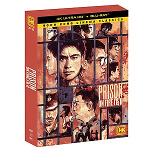 Prison On Fire 1 & 2 4K UHD + Blu Ray $37.37 Amazon.com