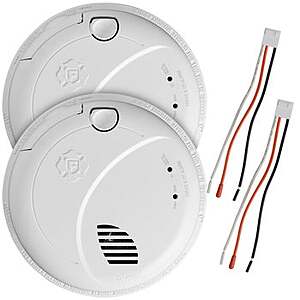 First Alert BRK Precision Detection Wired Talking Smoke/CO Alarm, 2-pack $74.99 free shipping Costco.com