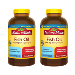 320-Count Nature Made 1000mg Fish Oil Softgels 2 for $18.52 ($9.26 Each) w/ S&S + Free Shipping w/ Prime or on $35+