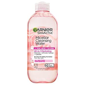 13.5-Ounce Garnier Micellar Water w/ Rose Water & Glycerin $5.55 w/ Subscribe & Save