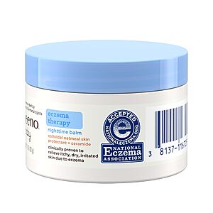 1-Ounce Aveeno Baby Eczema Therapy Nighttime Balm with Colloidal Oatmeal (Travel Size) $2.52 w/ S&S + Free Shipping w/ Prime or on $35+