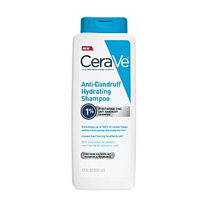 $6.49 CeraVe Hydrating Anti Dandruff Shampoo with S&S