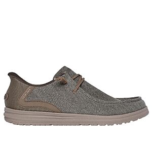 $37.99 Skechers Men's Streetwear Melson Coronado Moc Toe Bungee Lace Slip-Ins Shoes