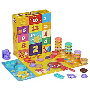 Play-Doh 14-Day Advent/ Countdown Calendar w/ 26 Accessories & 17 Colors $5.99 + Free Shipping w/ Prime or on $35+