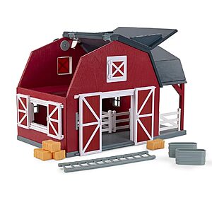20-Piece Terra by Battat Wooden Barn Farm Pretend Playset $36.51 + Free Shipping