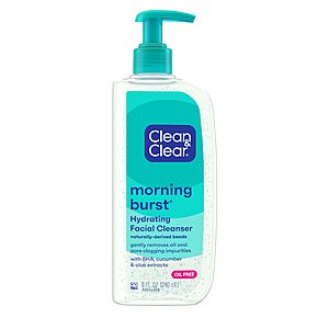 8-Oz Clean & Clear Morning Burst Oil-Free Hydrating Facial Cleanser $3.49 w/S&S + Free Shipping w/ Prime or on $35+