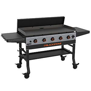44" 5-Burner Blackstone Bronco Outdoor Griddle w/ Hardtop $397 + Free Shipping