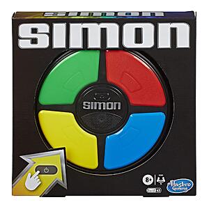 $15.29: Hasbro Gaming Simon Handheld Electronic Memory Game With Lights and Sounds for Kids Ages 8 and Up