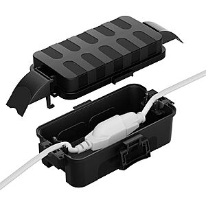 Flemoon IP55 Small Outdoor Waterproof Electrical Box $6 @ Amazon