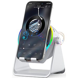 SoundGo 5 in 1 Wireless Bluetooth Speaker with Phone Stand $10 @ Amazon