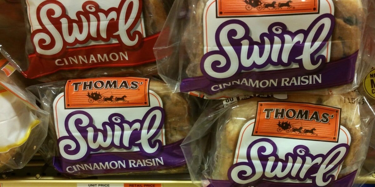 Thomas’ Swirl Bread and  Bagels Just $2.50 at ShopRite!