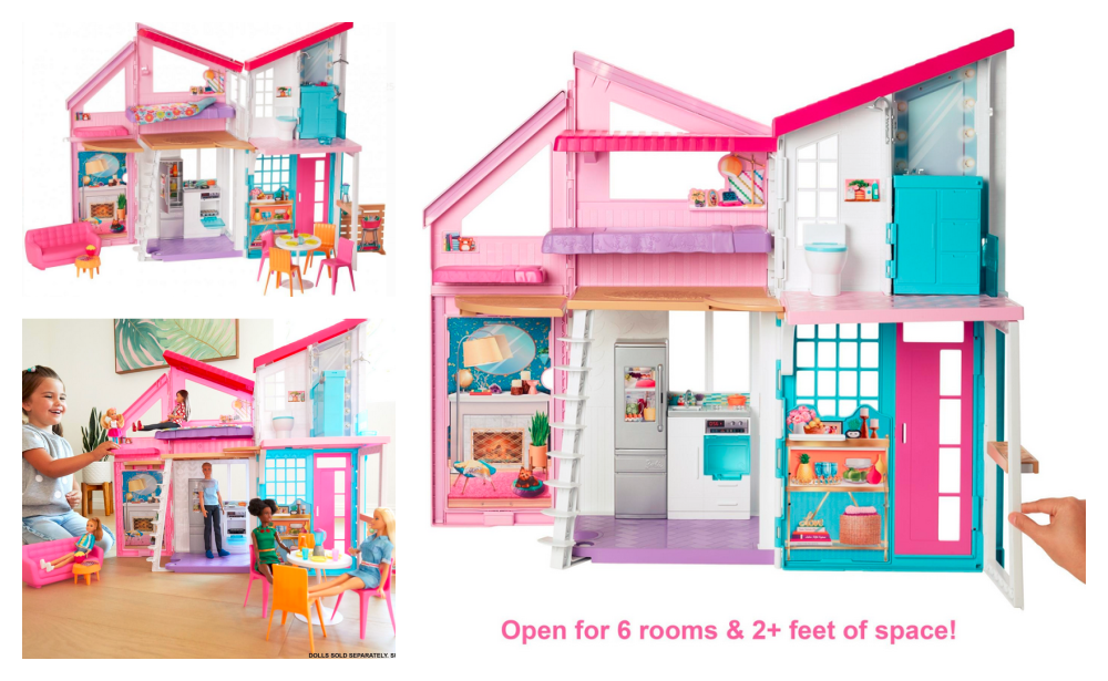 Barbie Estate Malibu House Playset with 25+ Themed Accessories $65 Shipped (Reg. $115) at Walmart