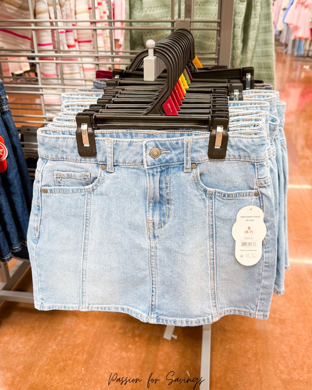 CUTE Girls Denim Skirts As Low As $10.98!