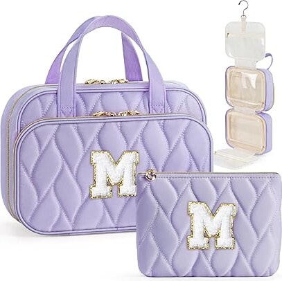 Initial Toiletry Bags with Hanging Hook on Sale for $12.99 (was $25.99)!