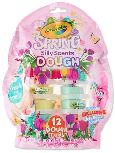Crayola Silly Scents 12Pack Dough Just $5 at Walmart | Great for Easter Baskets!